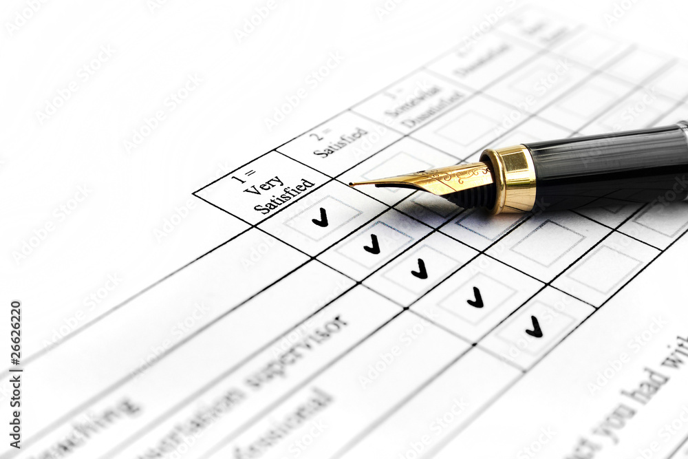 Survey form Survey form