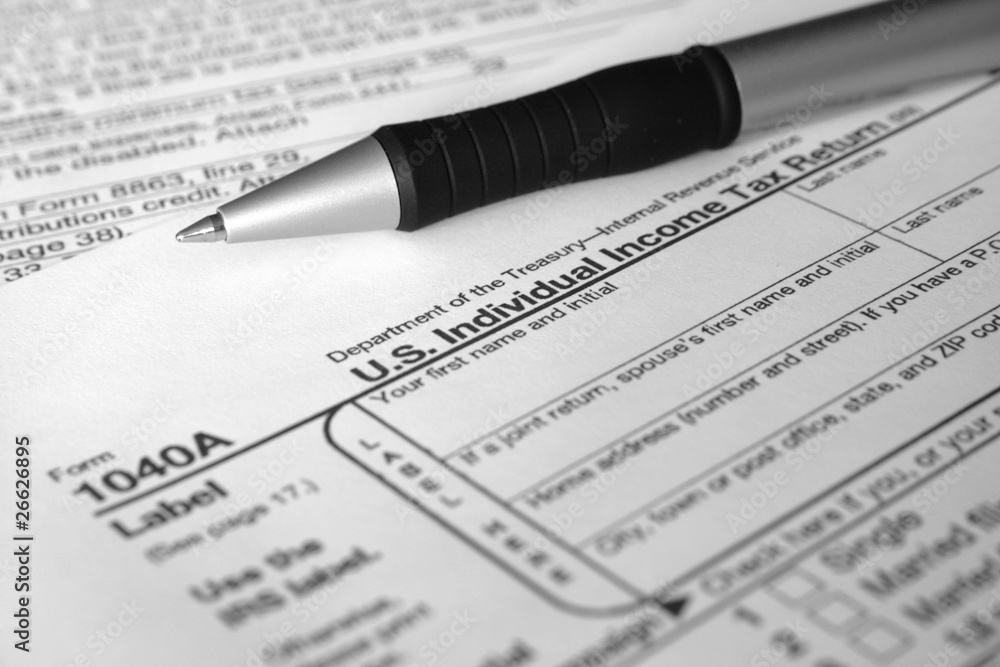 Tax form for IRS filing Tax form for IRS filing