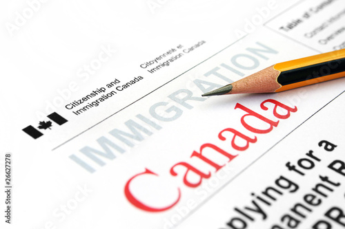 Immigration form Canada