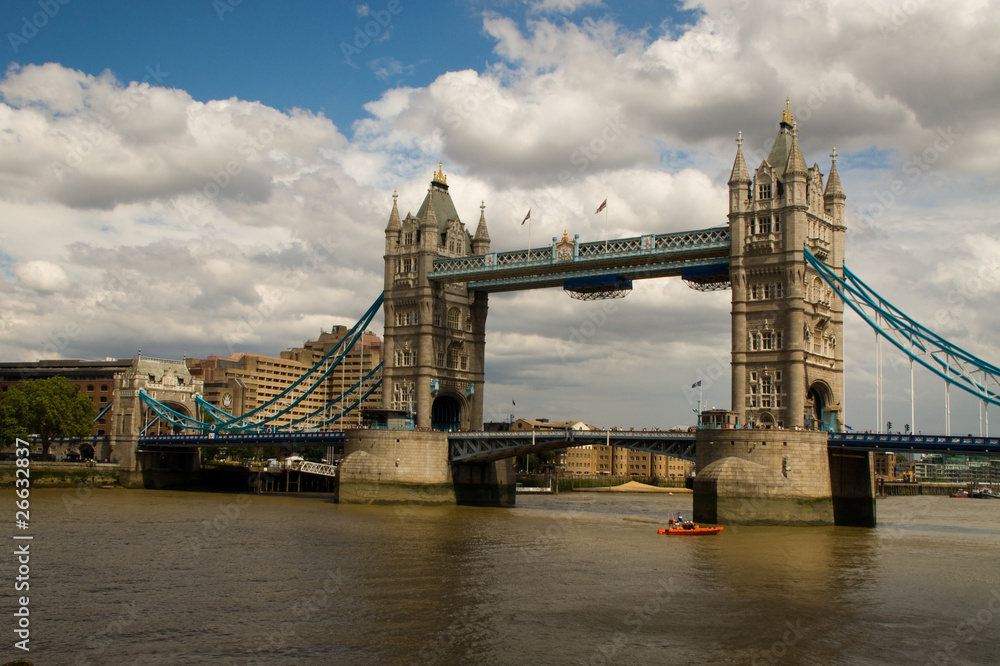 Obraz premium London Brücke Tower Bridge turm architektur attraktion