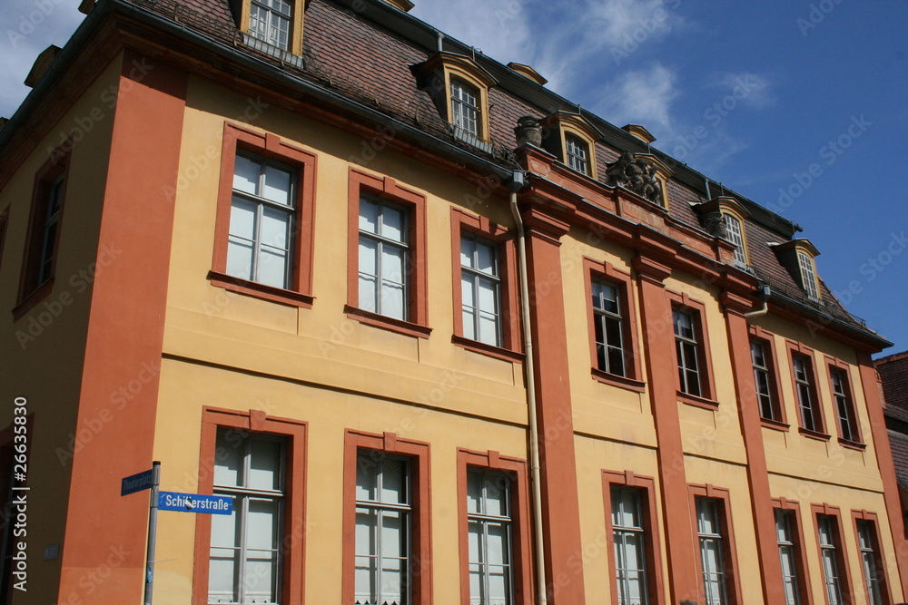 Facade in Weimar Germany