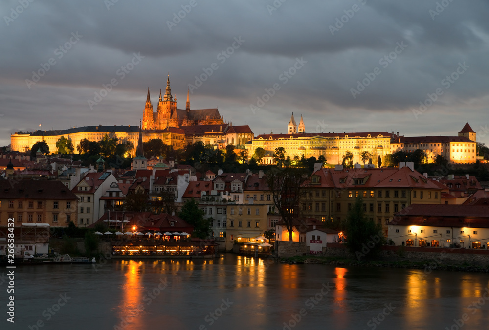 View to the Prague Castle
