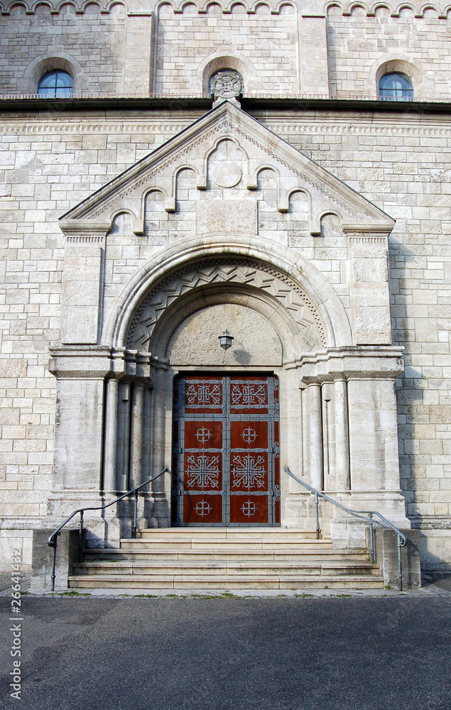 Romanesque Church Portal