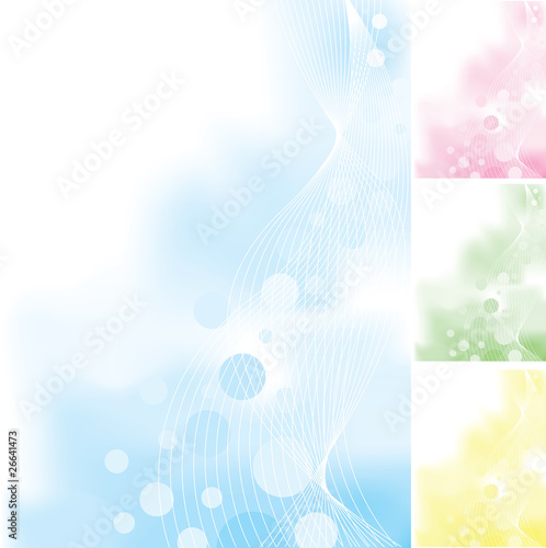 Abstract Backgrounds (contains one gradient mesh)