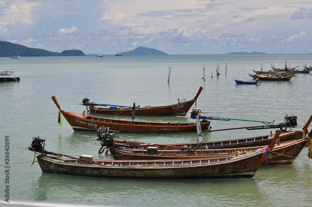 Phuket traditional boats