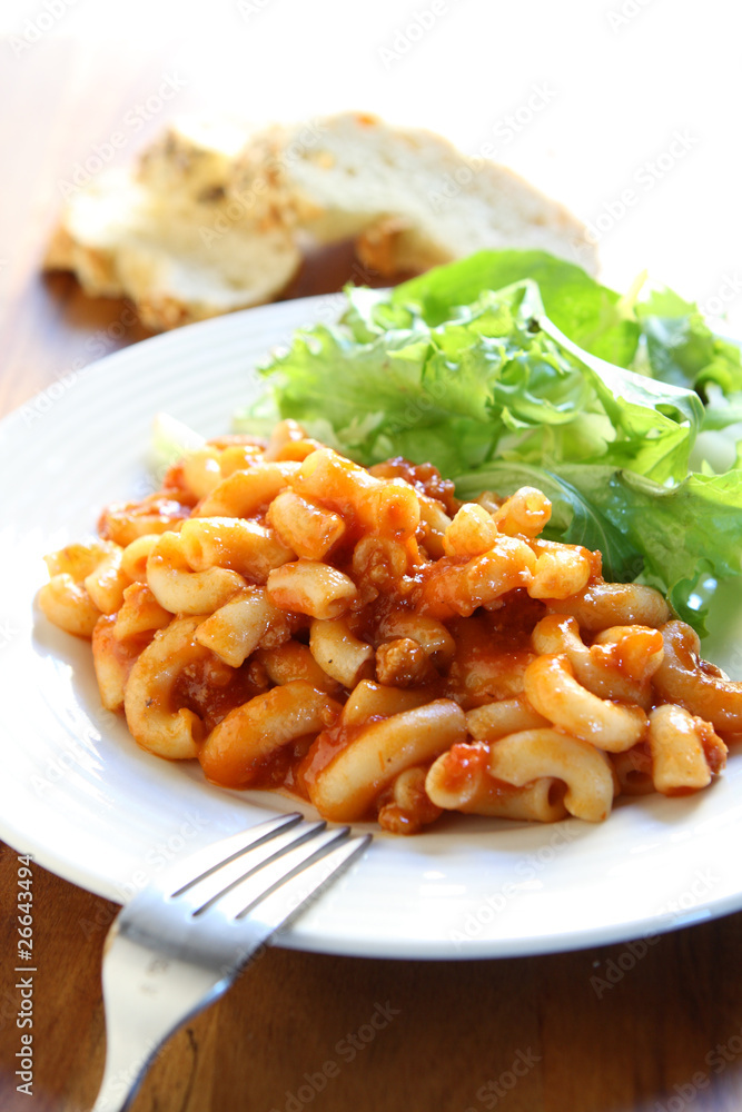Pasta with Meat Sauce Pasta with Meat Sauce