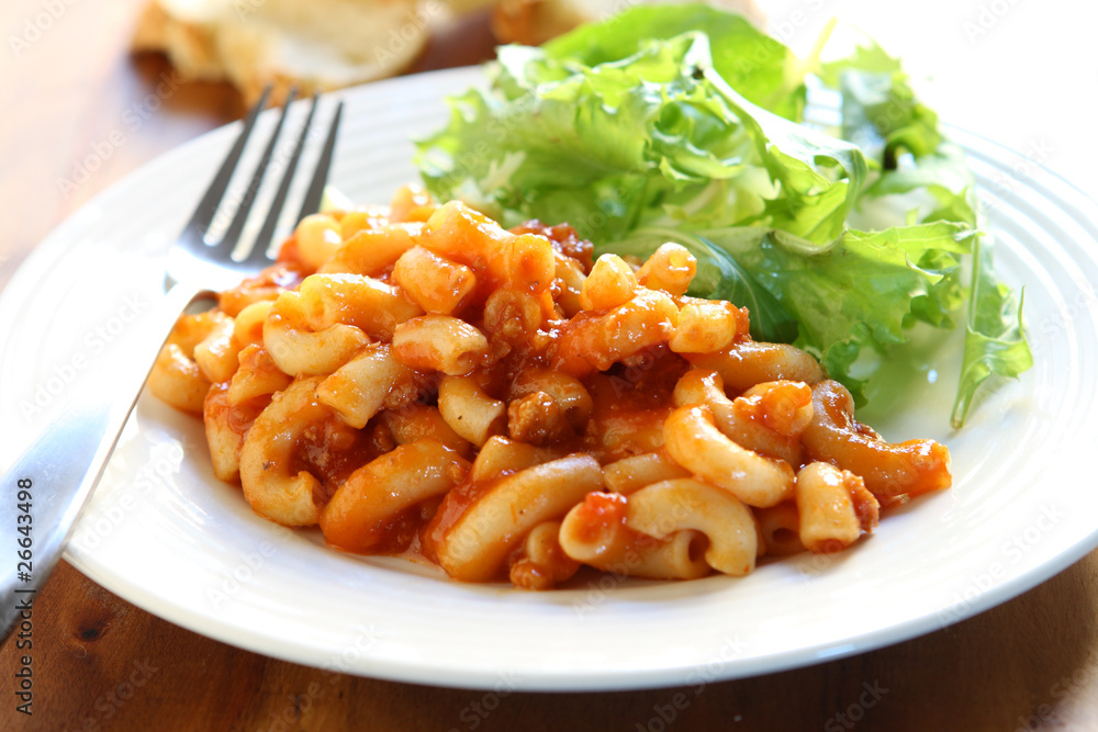 Pasta with Meat Sauce Pasta with Meat Sauce