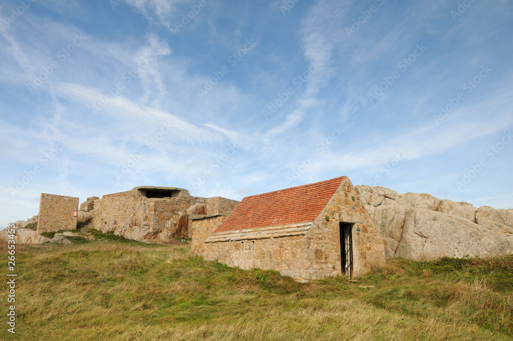 Fortification, Les Grandes Rocques, Guernsey Fortification, Les Grandes Rocques, Guernsey