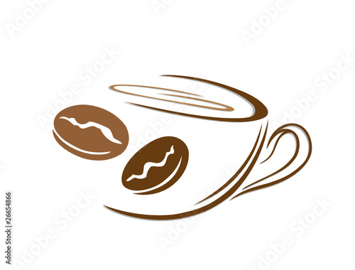 Kaffee, coffee, Kaffeetasse, design element, logo