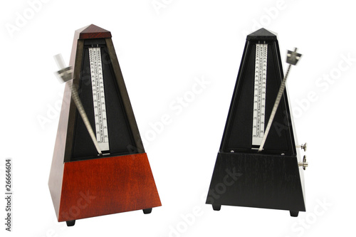 Obraz na plátne The image of metronomes