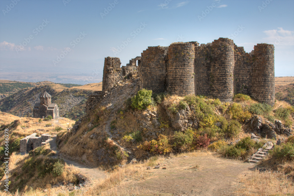 Amberd Fortress and Church in Armenia