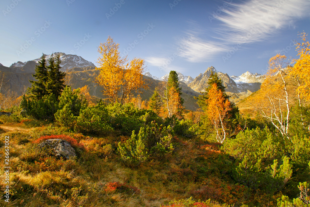 Herbst in den Alpen