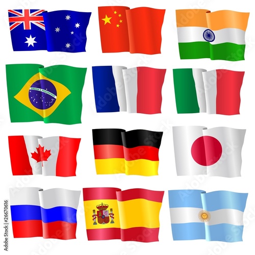 set of waiving flags