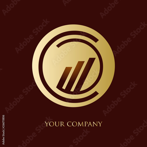 logo entreprise, finance