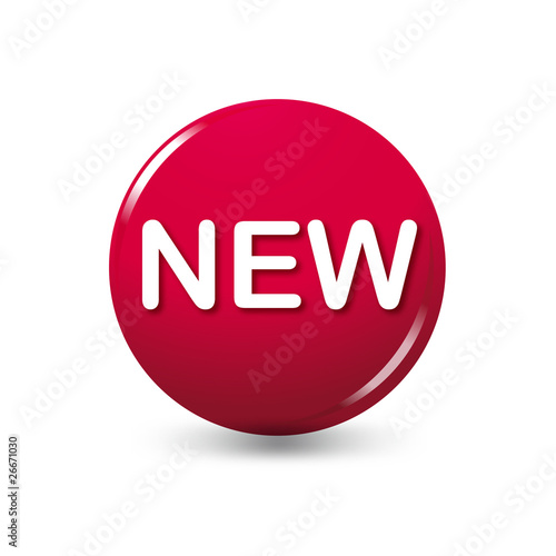 icône new, nouveau