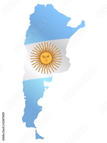 National colors of Argentina