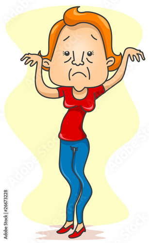 Deflated Woman