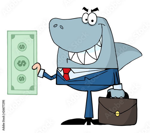 Smiled Business Shark Holding Cash