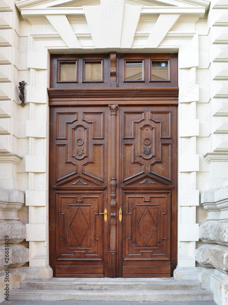 Naklejka premium holztor