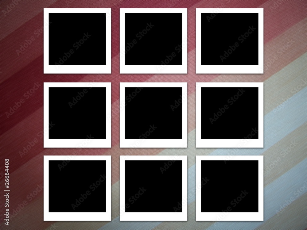 Photos on stripes Photos on stripes