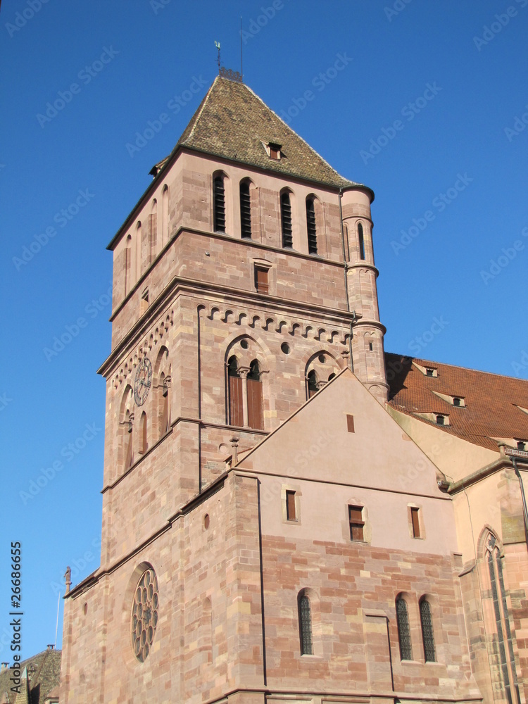 Eglise Saint-Thomas de Strasbourg (France-Alsace)