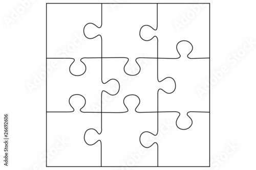 puzzle blanc