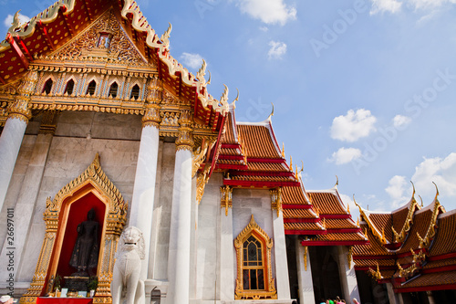 Wallpaper Mural Bangkok temple benchama Torontodigital.ca