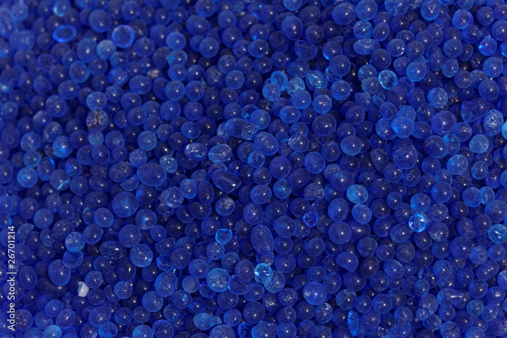 Blue Silica Gel Backdrop Blue Silica Gel Backdrop