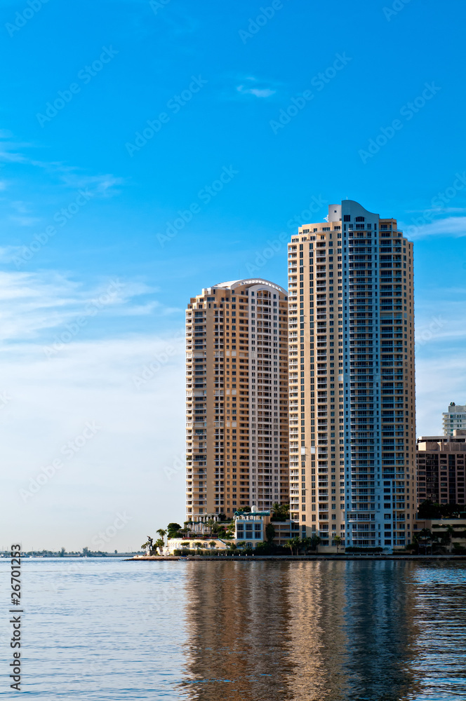 Fototapeta premium Miami Brickell Key Condo