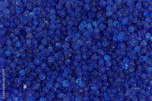 Blue Silica Gel Backdrop