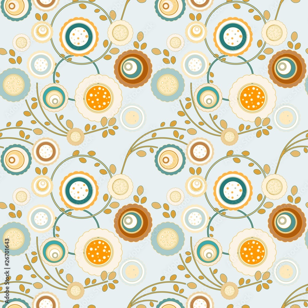 Seamless floral pattern Seamless floral pattern