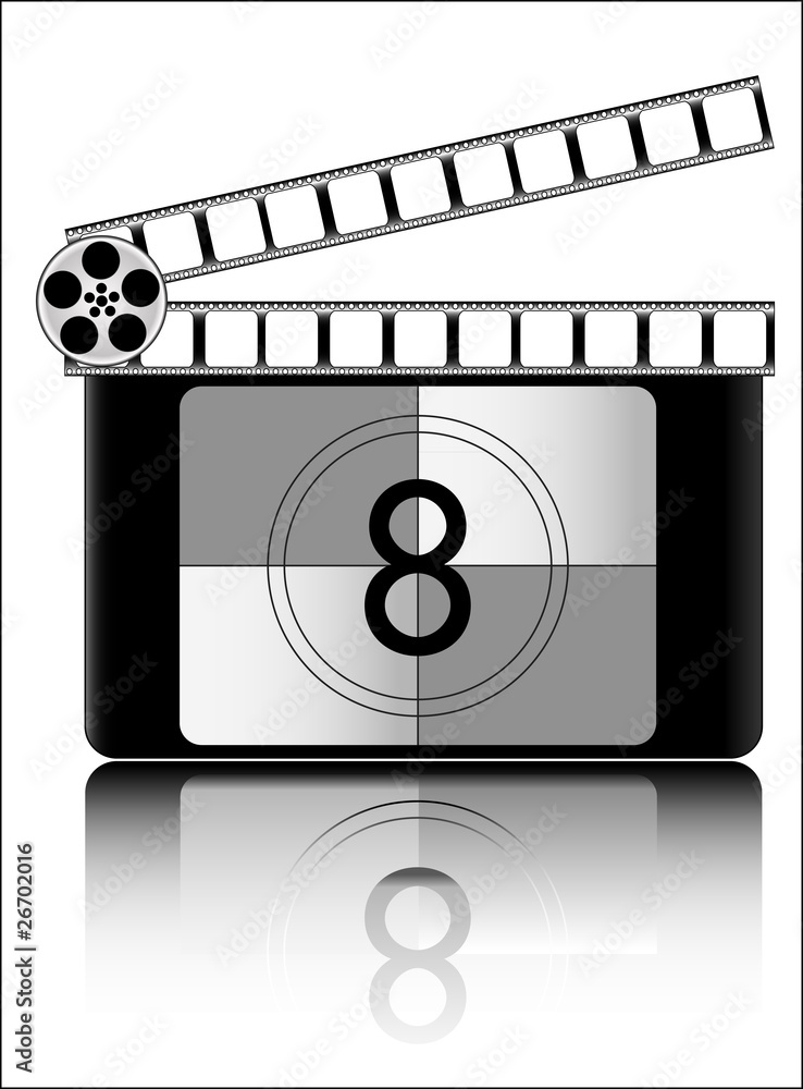 Film countdown vector Film countdown vector