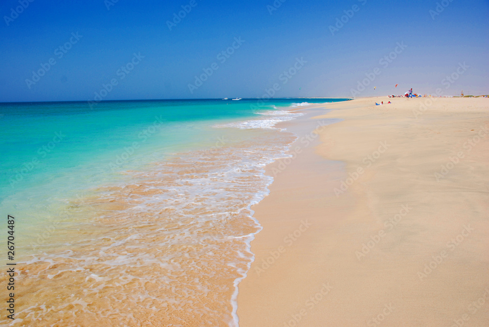 Beach at Santa Maria - Sal Island - Cape Verde
