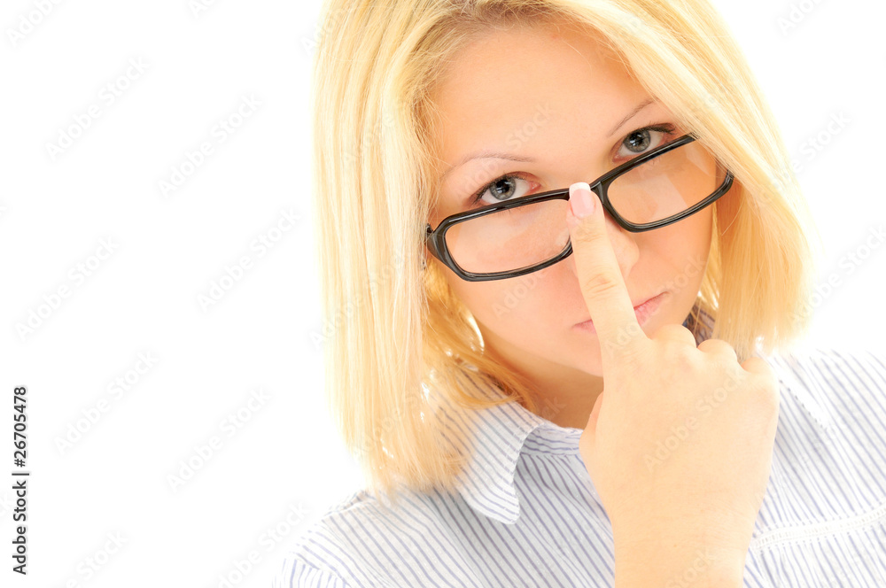 Thinking business woman Thinking business woman