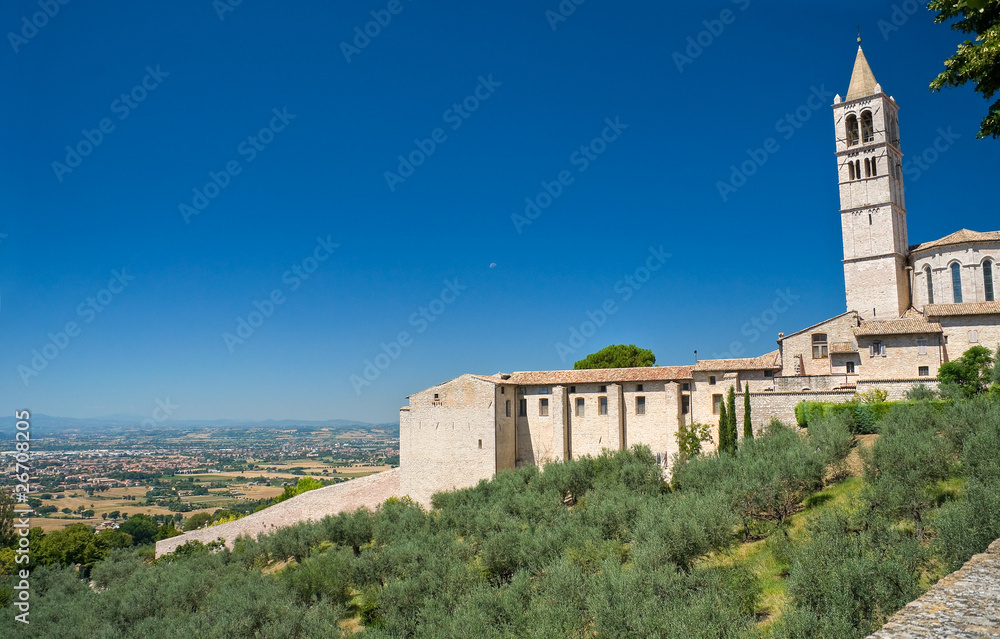 View of Assisi. Umbria.