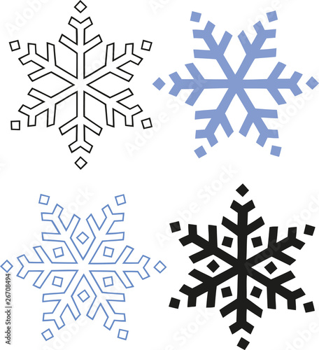 Schneekristall Stern (Basic)