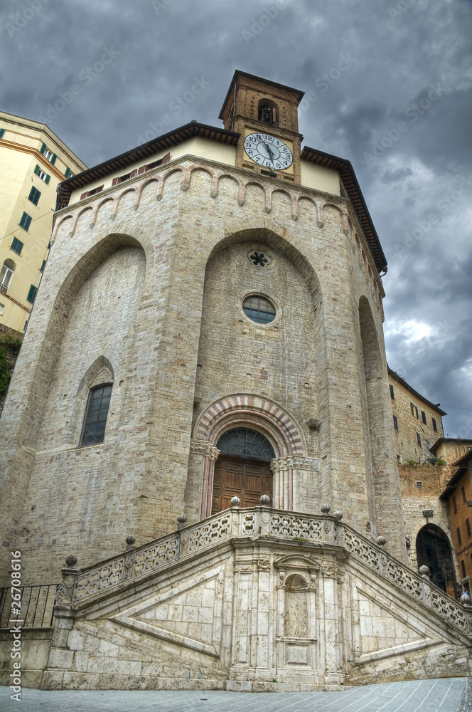 St. Ercolano Church. Perugia. Umbria.