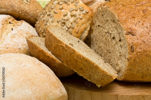 Handmade Breads background