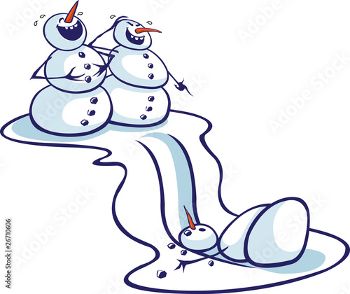 Laughing Snowmen