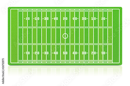 Wallpaper Mural American football field with grass (noise) texture. Torontodigital.ca