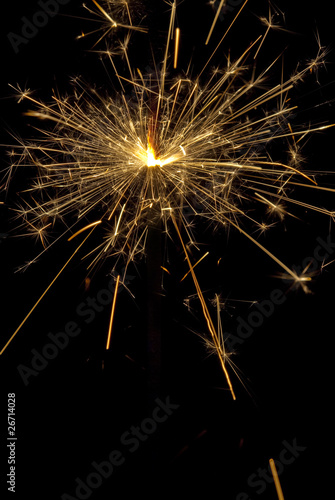 Wallpaper Mural sparkler on black Torontodigital.ca