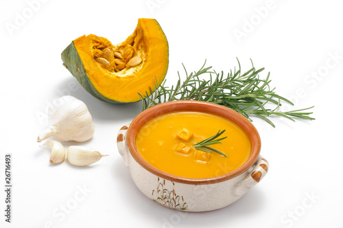 Zuppa di zucca photo