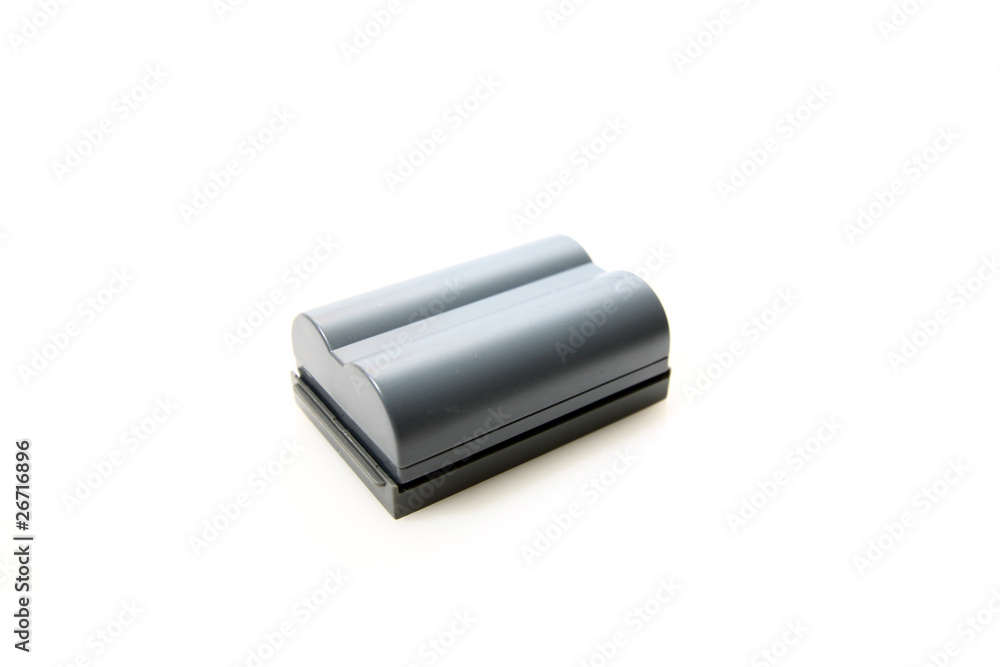 Battery isolated on white background Battery isolated on white background