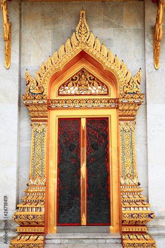 Door in temple