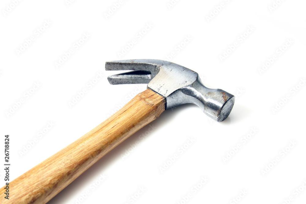 Hammer isolated on white background Hammer isolated on white background