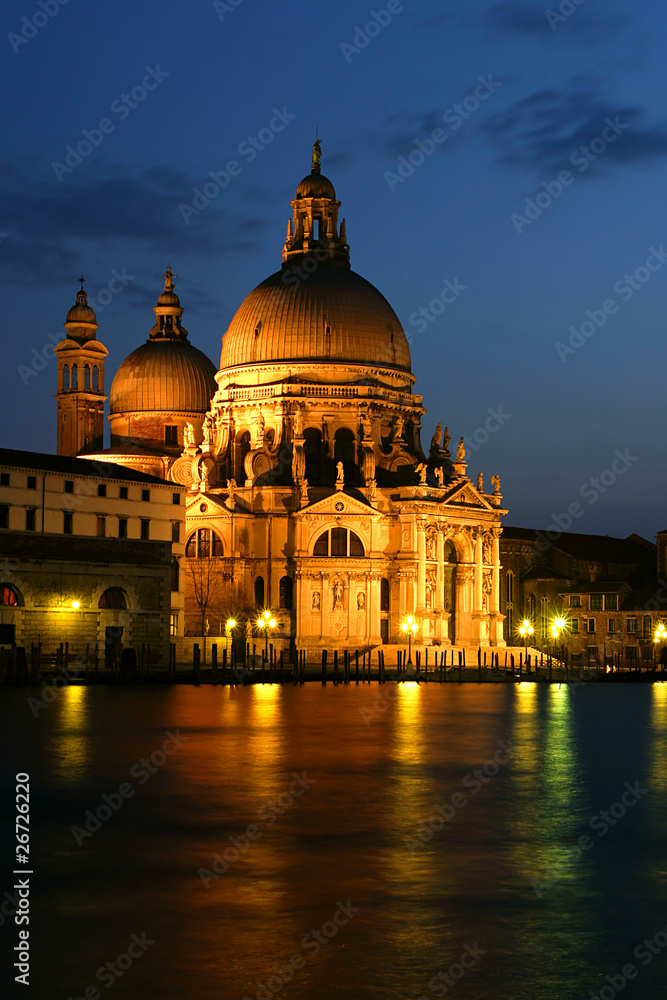 Santa Maria della Salute basilica in Venice.