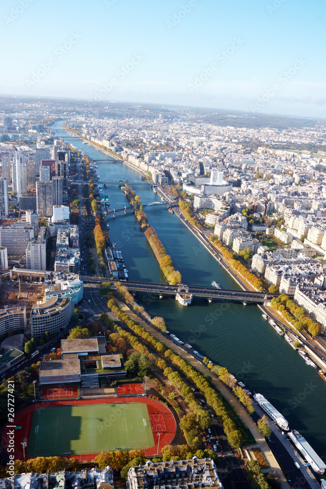 Obraz premium View of Paris