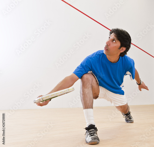 Obraz na plátně Squash Player