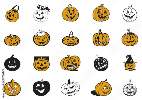 Halloween pumpkins