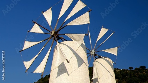 Turning old greek windmils